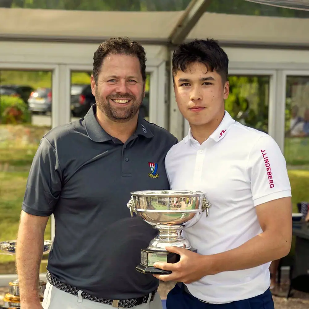 2024 junior champion Oli Robertson