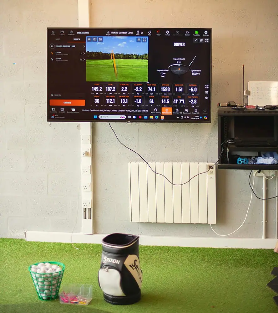 TrackMan launch monitor data