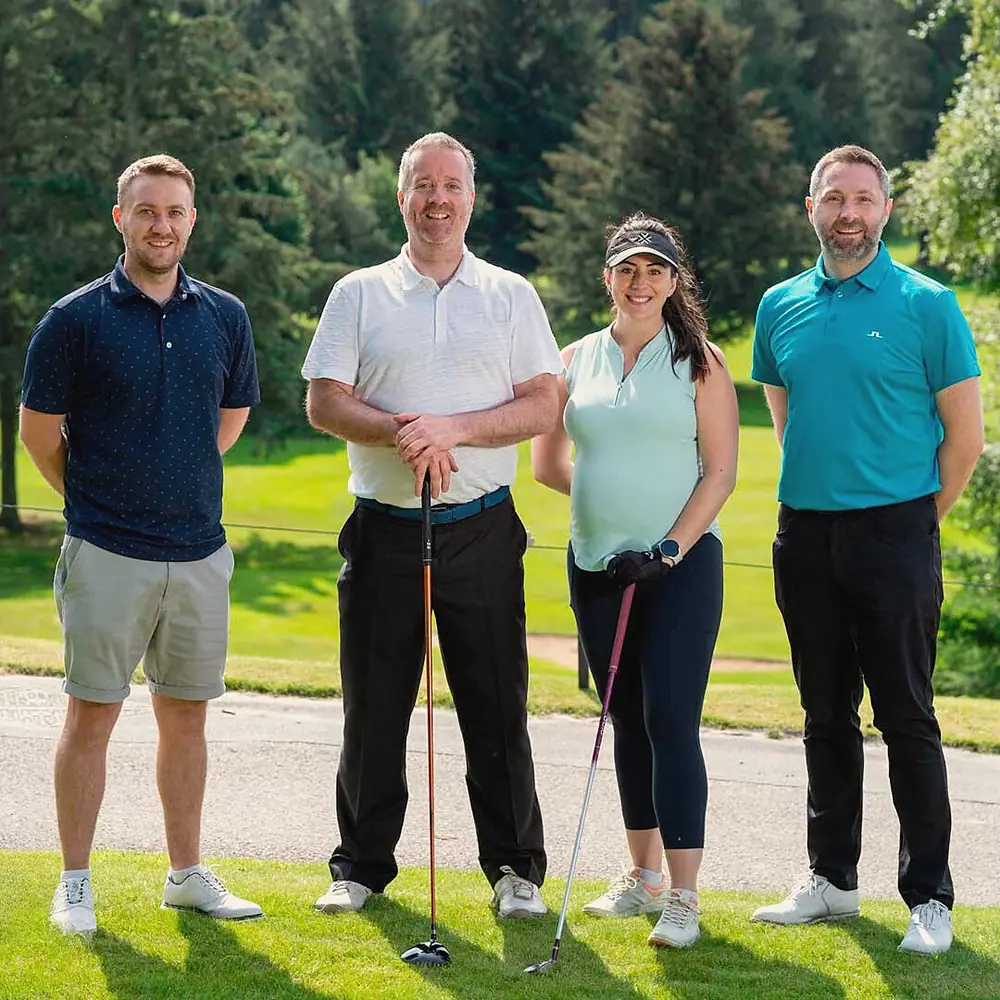 Adult members at Deeside Golf Club