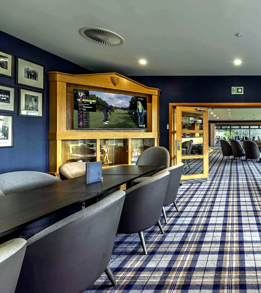 The Trophy Room at Deeside Golf Club