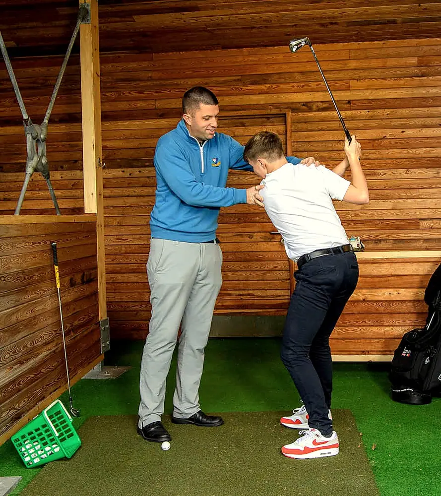 Junior golf lessons at Deeside Golf Club