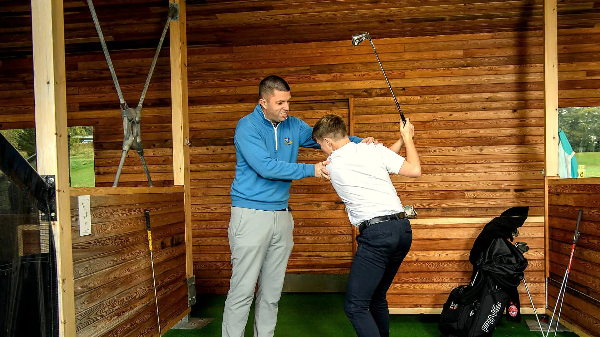 Junior golf lessons at Deeside Golf Club