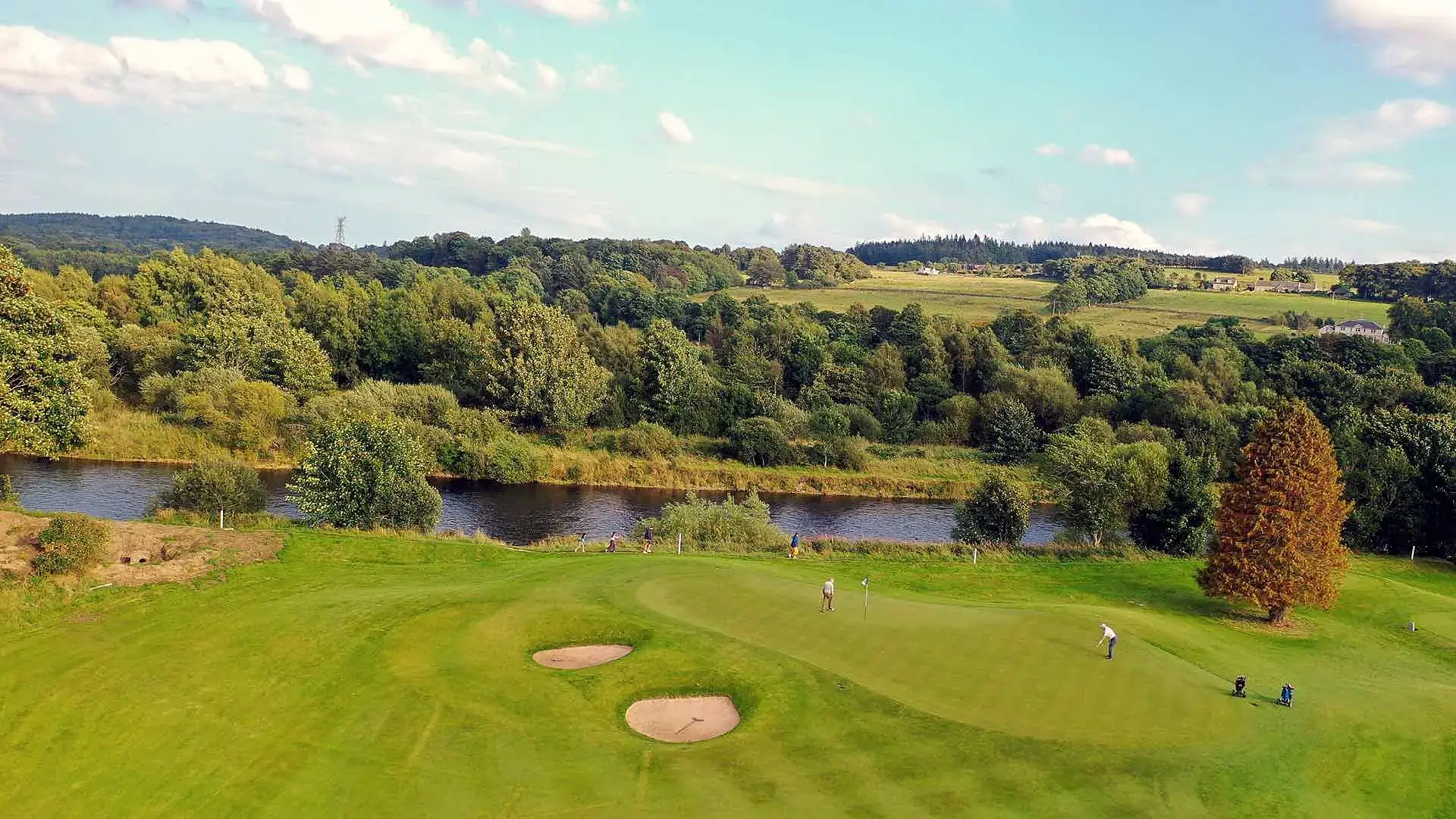 The grounds of Deeside Golf Club