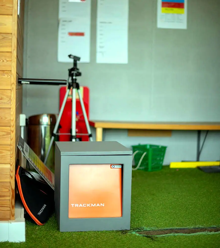 TrackMan golf performance technology at Deeside Golf Club